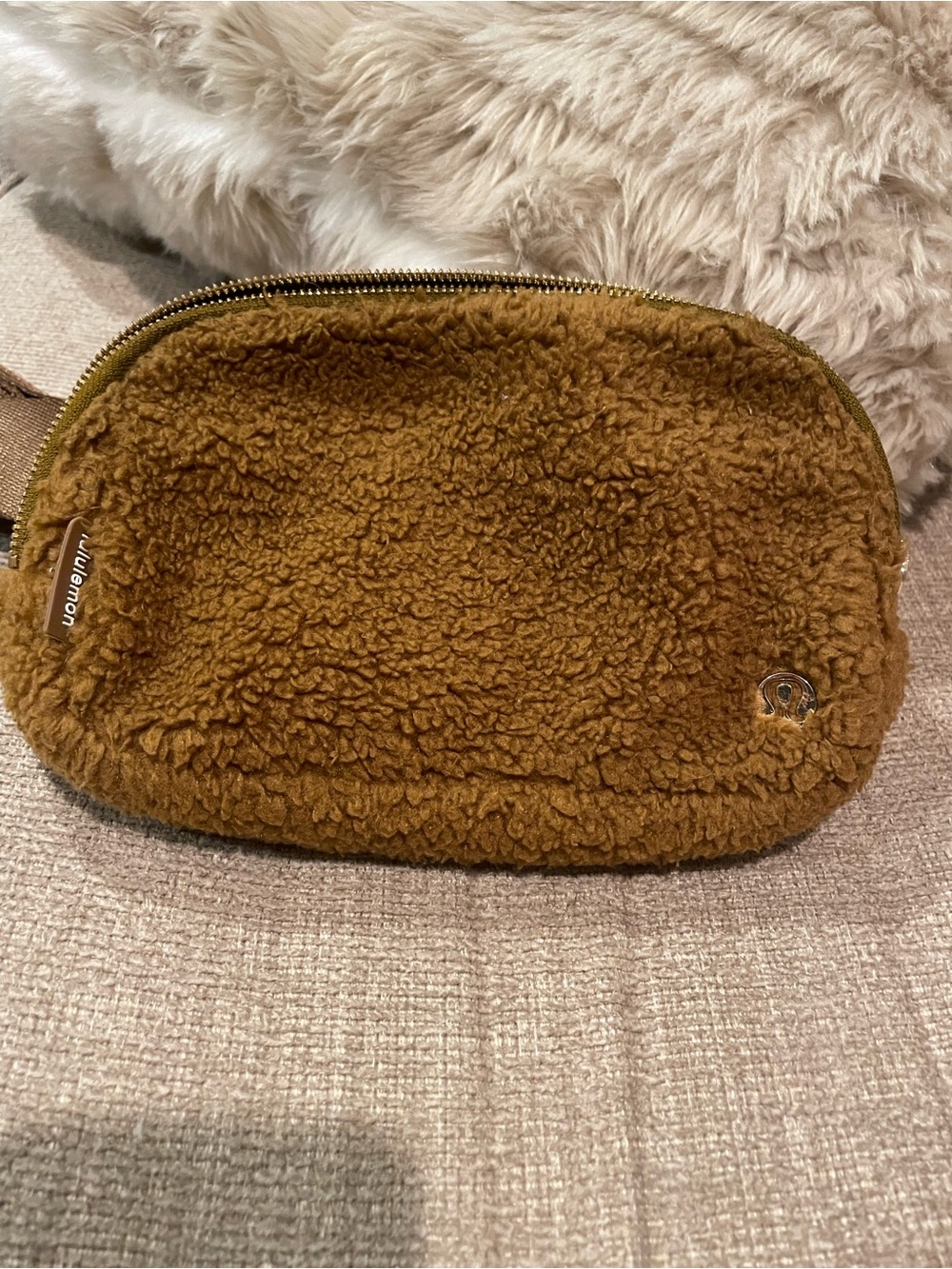 lululemon athletica Sherpa Fanny Pack in Brown